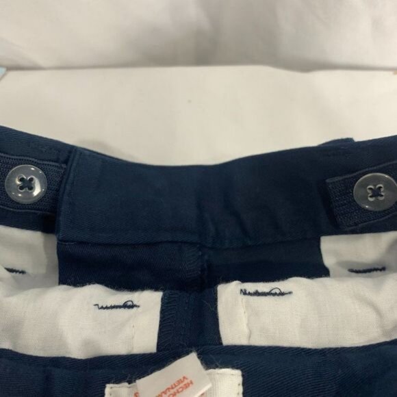 Cat & Jack Boys School Uniform Navy Chino Pants With Reinforced Knees Size 4 - Picture 6 of 7
